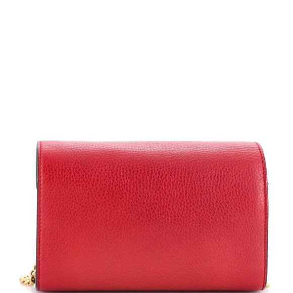 Gucci GG Marmont Chain Wallet Leather Mini reb-590-091825 - Picture 2 of 9